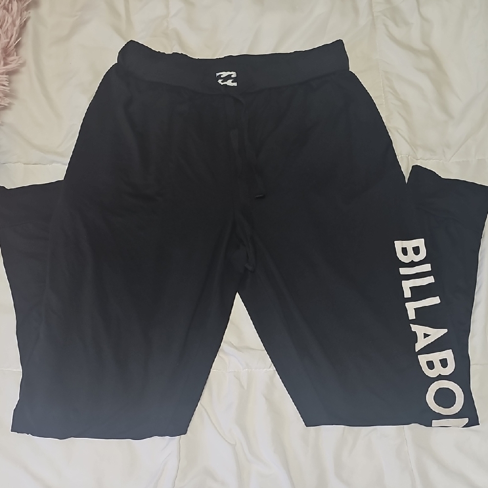 Billabong Black Jogger Loungwear with White Logo